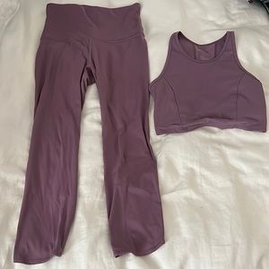 Mauve All in Motion Exercise Set